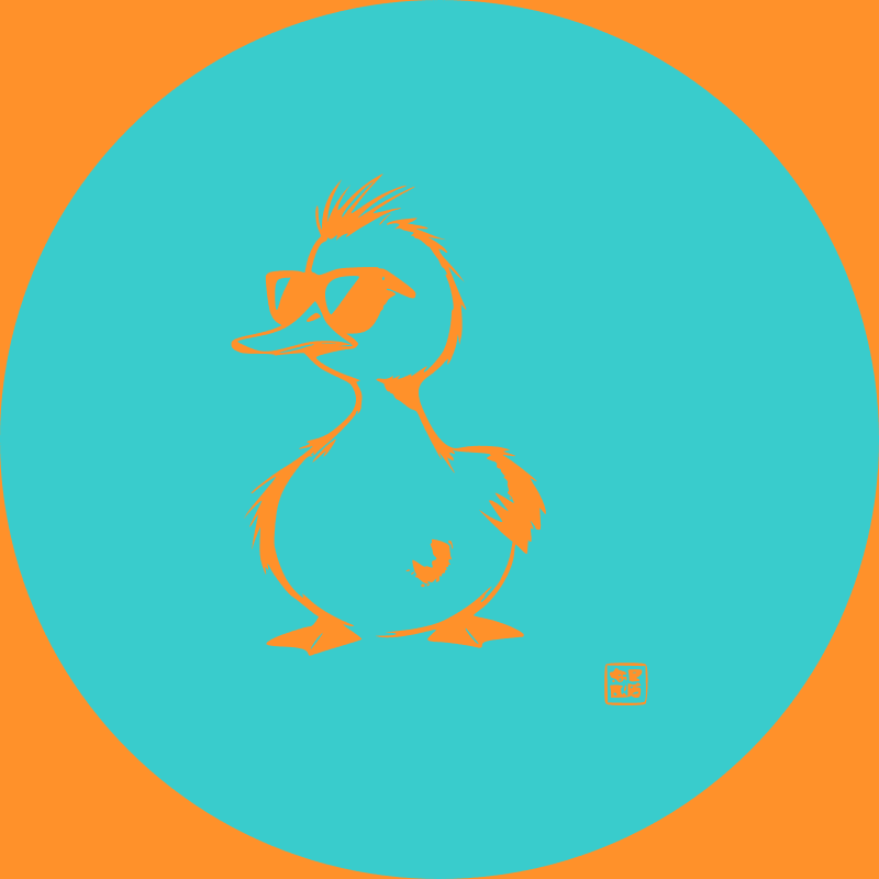 Orange Duck AI Smart Glasses – Large Fit